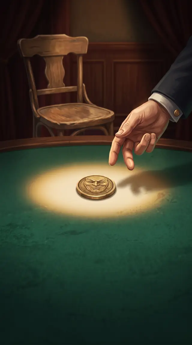 Take a seat at the table.